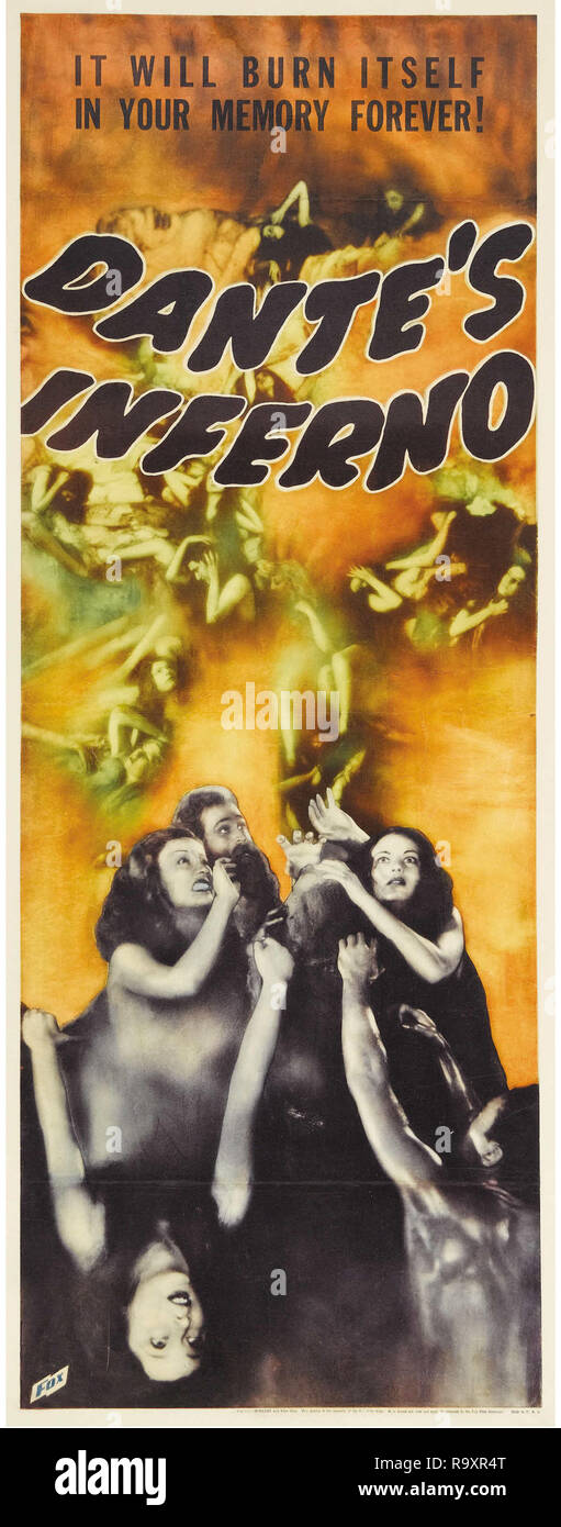 Inferno di Dante (Fox, 1935) Poster Riferimento File # 33635 941THA Foto Stock