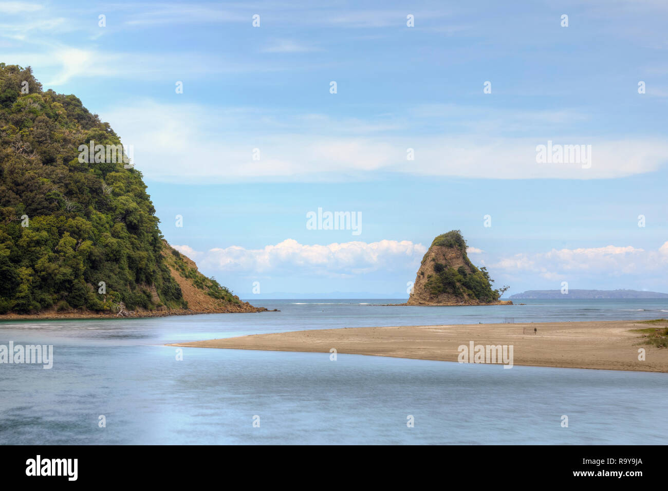 Waiwera, Auckland, Isola del nord, Nuova Zelanda Foto Stock