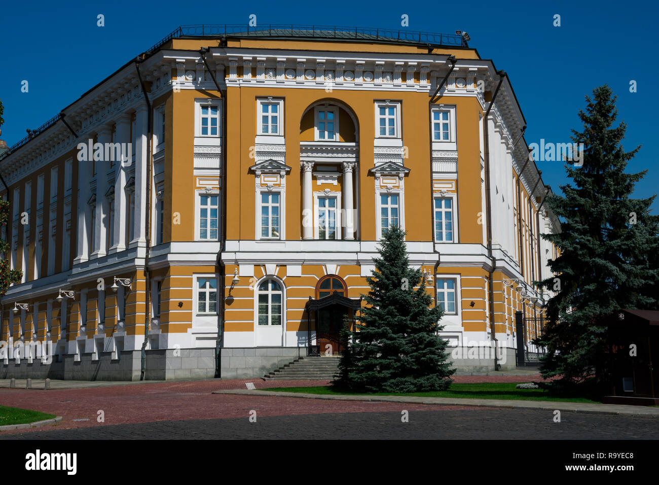 Mosca, Russia. Agosto 25, 2018. Cremlino Palazzo del Senato. Cremlino di Mosca Foto Stock