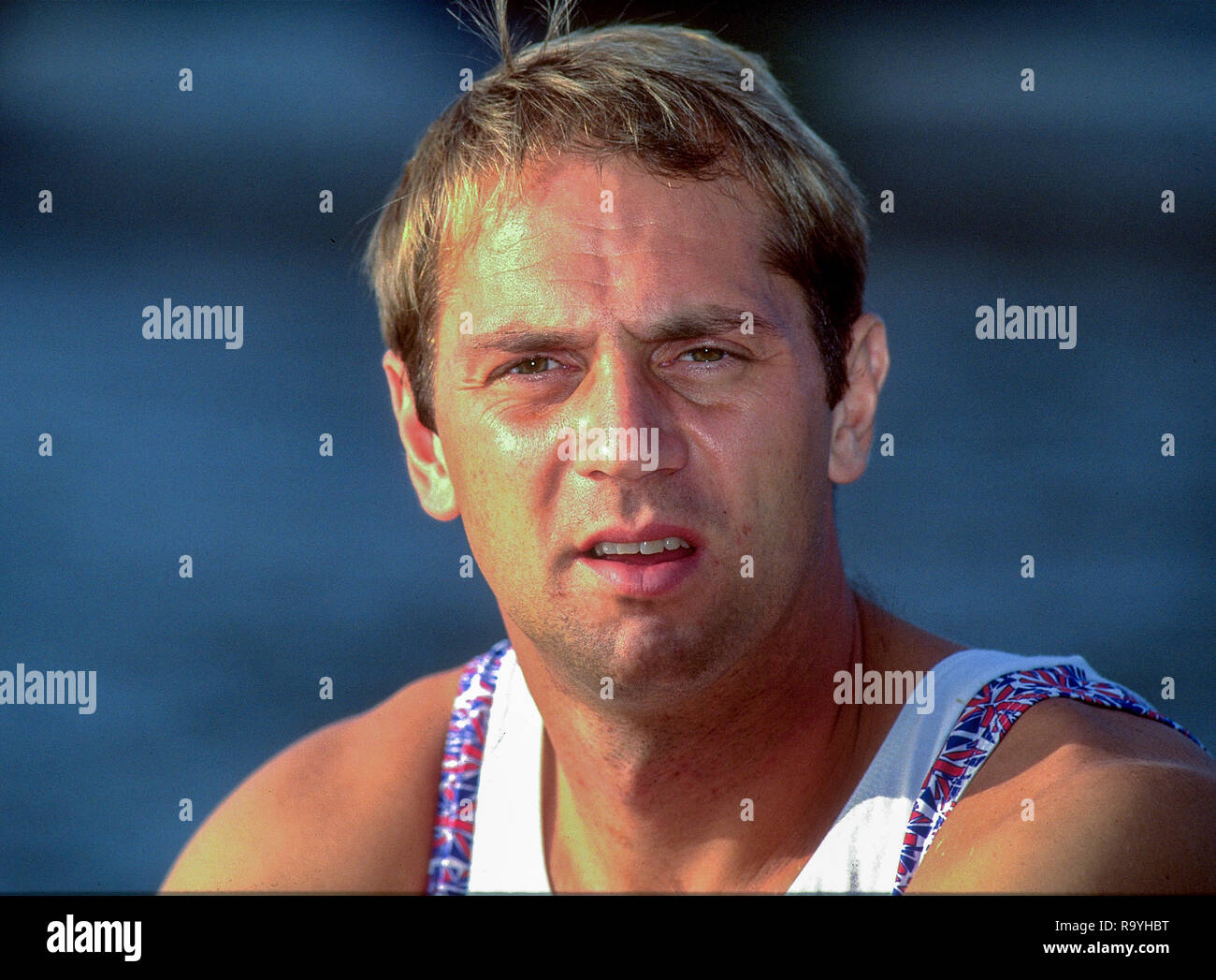 Henley, Berkshire, Inghilterra, Leander Club, Leander Club Steve Redgrave formazione [credito obbligatorio, Peter Spurrier/ Intersport immagini] Foto Stock