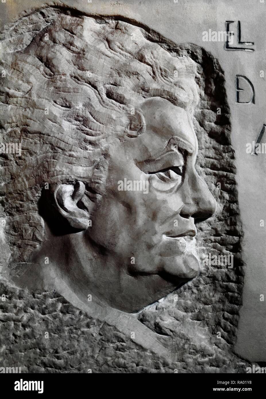 EMILIA Pardo Bazan. Ubicazione: CENTRO GALLEGO. MADRID. Spagna. Foto Stock