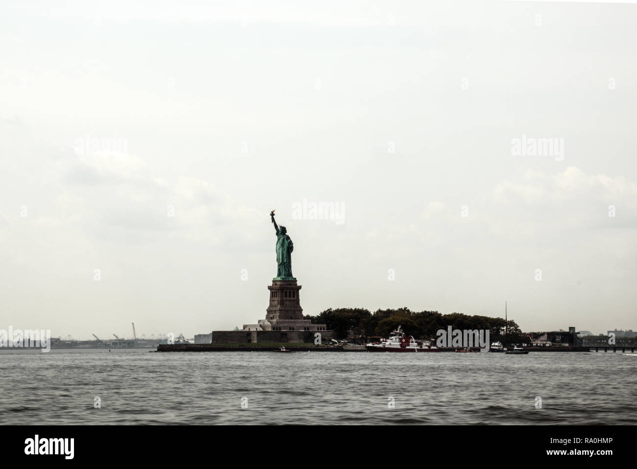 La Statua della Libertà di New York City Foto Stock