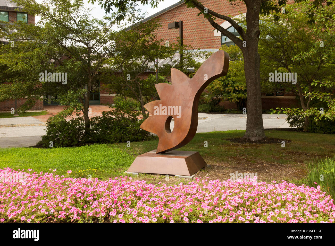 Olin Arts Center Bates College Lewiston Maine Foto Stock