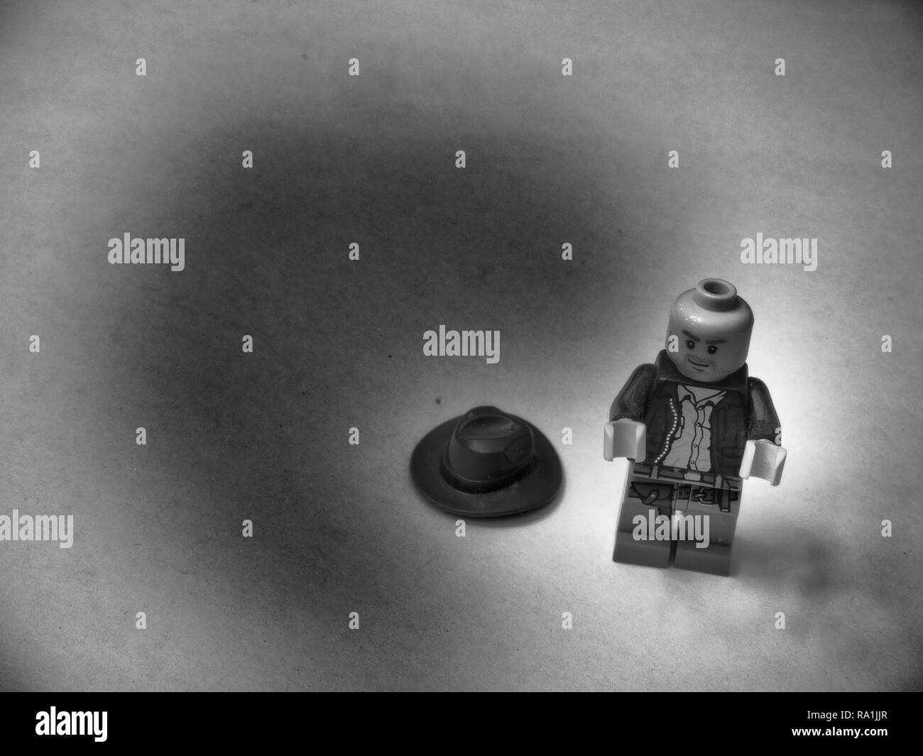 Close Up di LEGO Indiana Jones Foto Stock