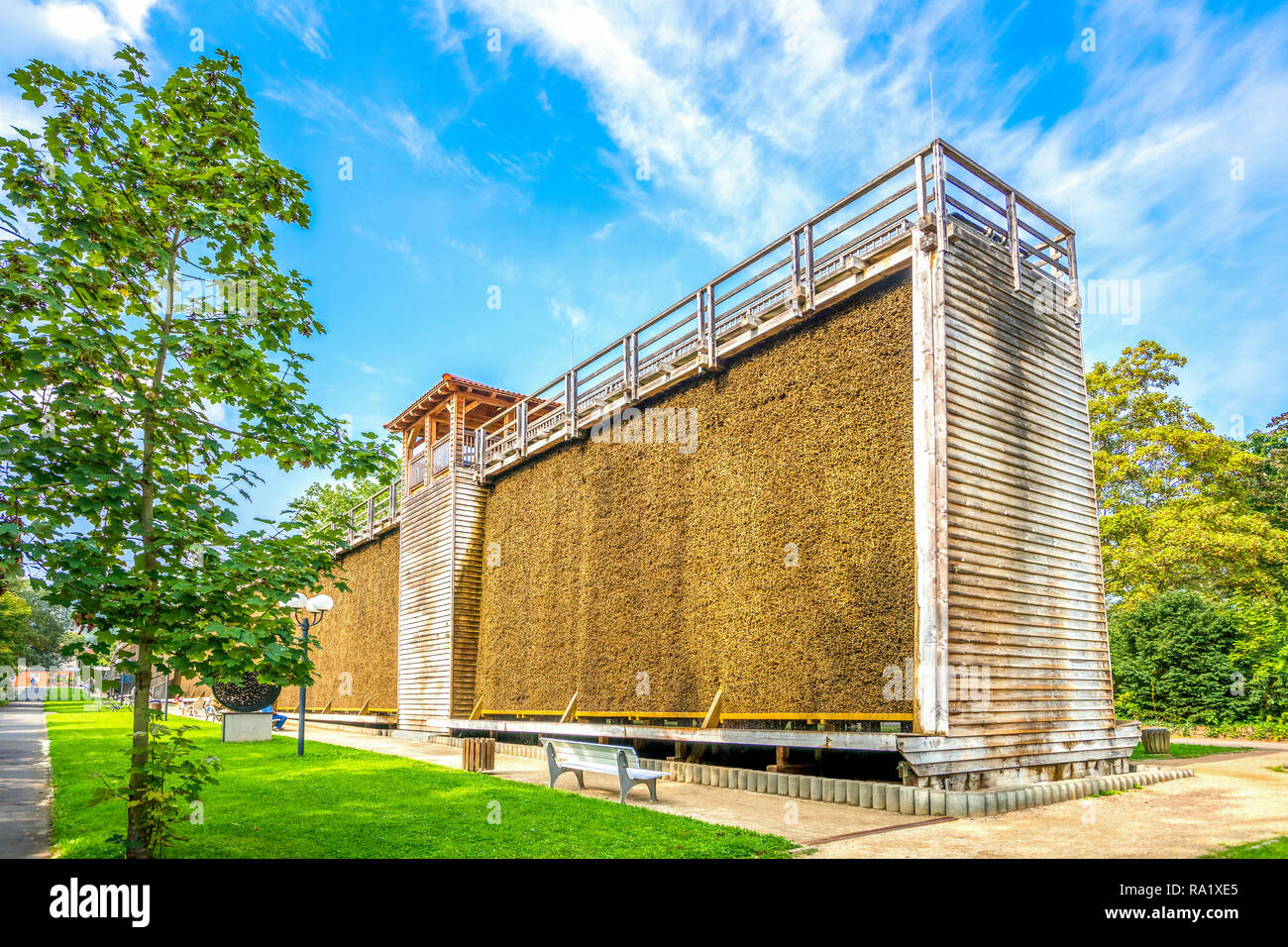 Bad Kreuznach, Brückenhäuser, Germania Foto Stock