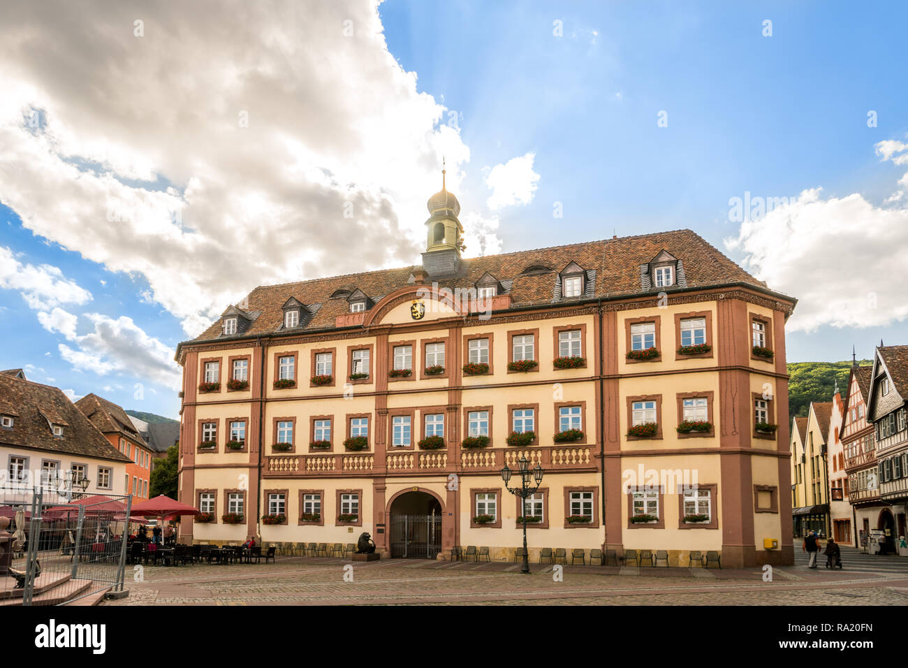 Mercato, Neustadt an der Weinstrasse, Germania Foto Stock