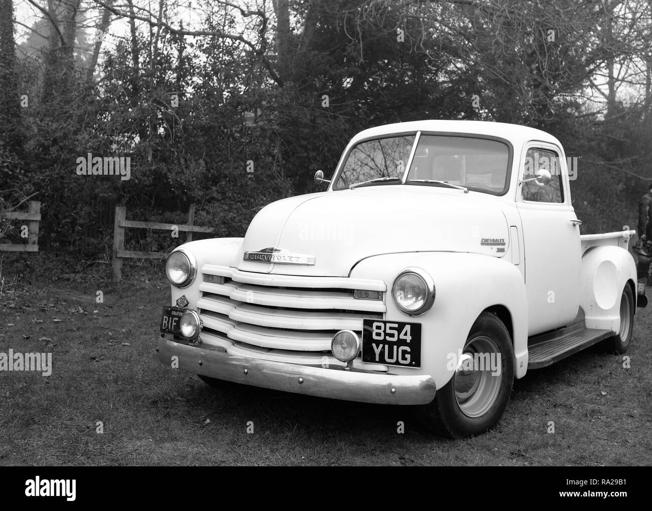 Dicembre 2018 - Redhill classic car incontriamoci Foto Stock