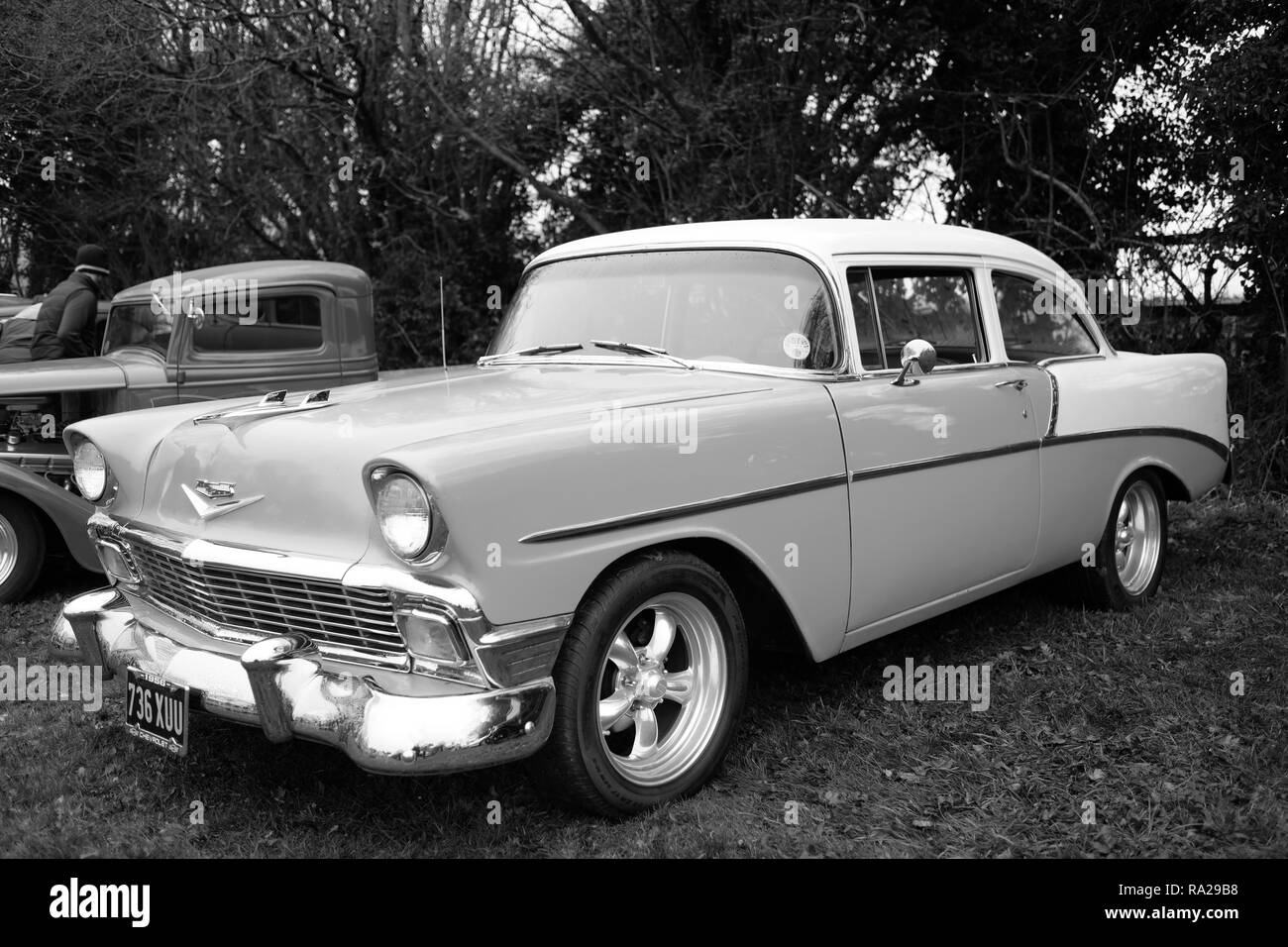 Dicembre 2018 - Redhill classic car incontriamoci Foto Stock