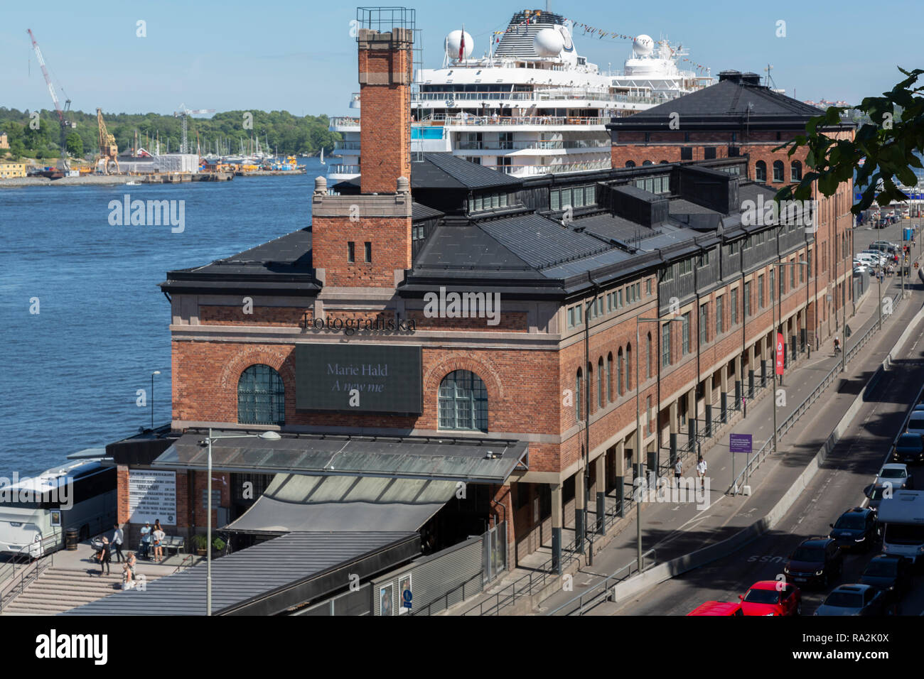 Fotografiska / Museo Svedese di fotografia, Sodermalm, Stoccolma, Svezia Foto Stock