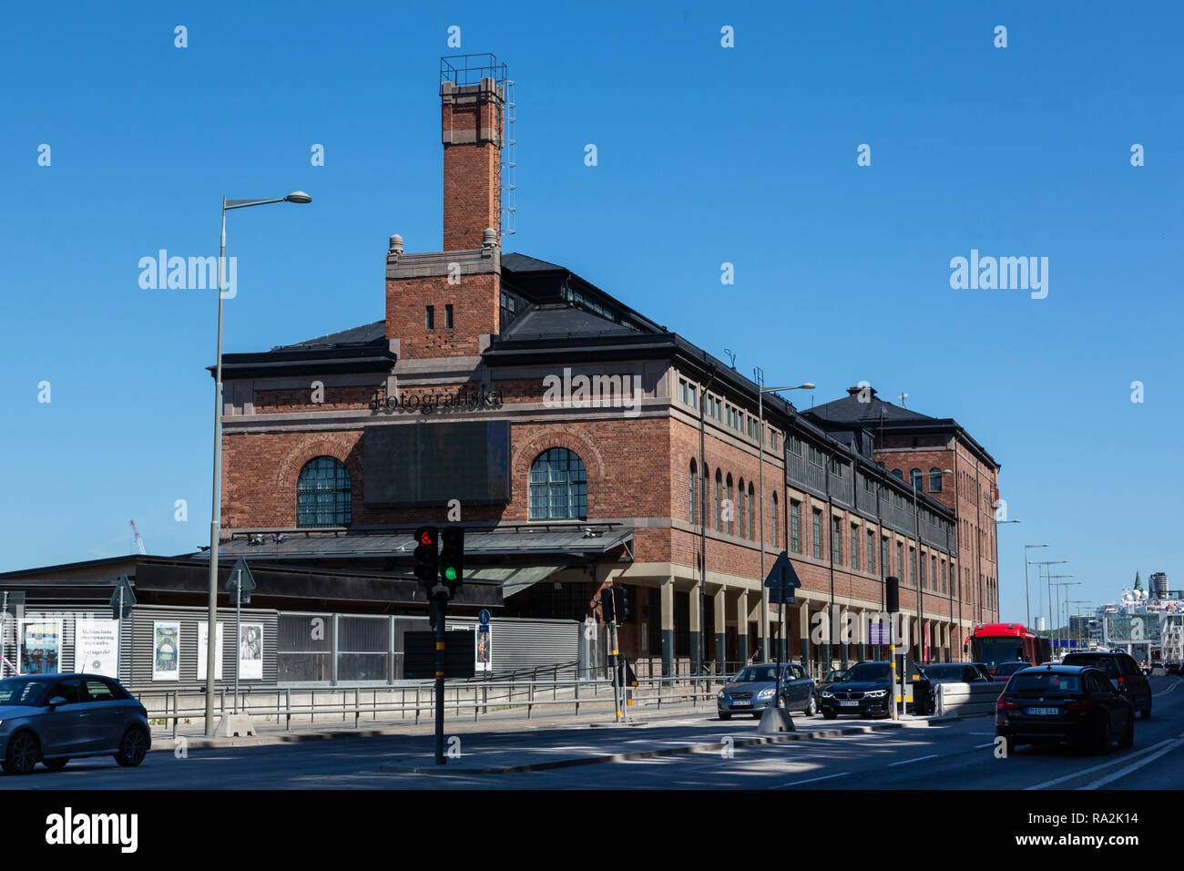 Fotografiska / Museo Svedese di fotografia, Sodermalm, Stoccolma, Svezia Foto Stock
