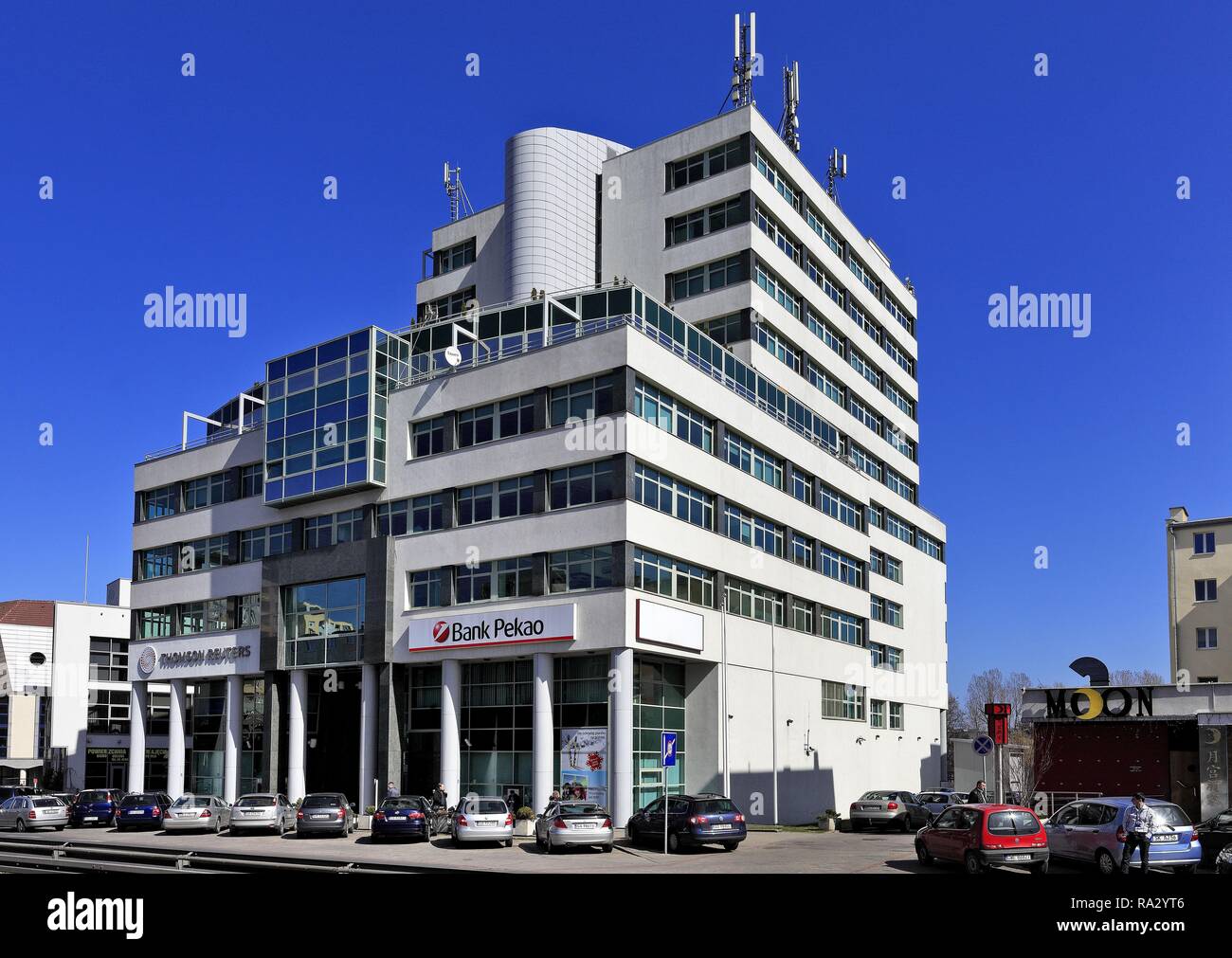 La Polonia , Pomerania , Gdynia , Baltic Business Center edificio b BCC Foto Stock