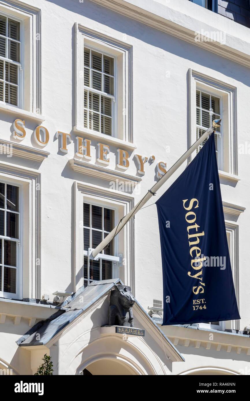 Sotheby's Auction House, London, Regno Unito Foto Stock