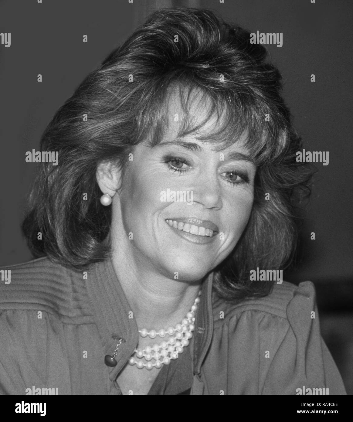 Jane Fonda Foto non datata da John Barrett/il PHOTOlink/MediaPunch Foto Stock