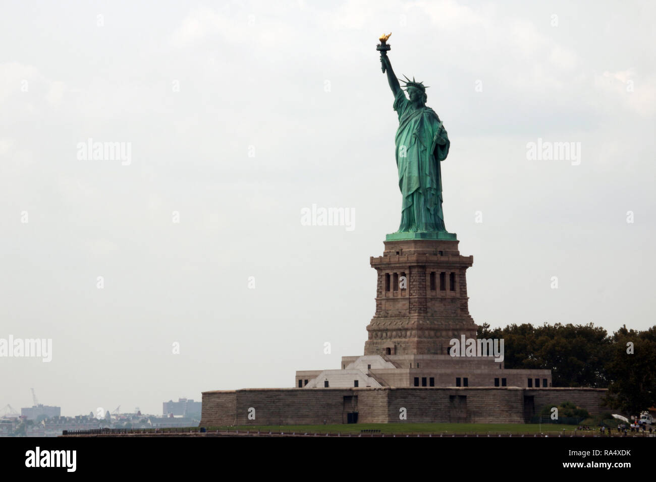 La Statua della Libertà di New York City Foto Stock