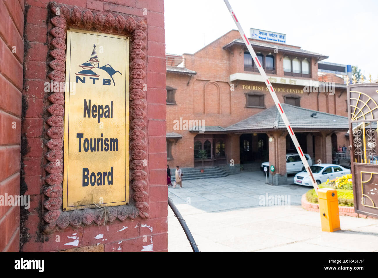 L'ufficio del Nepal Tourism Board, Kathmandu, Nepal Foto Stock
