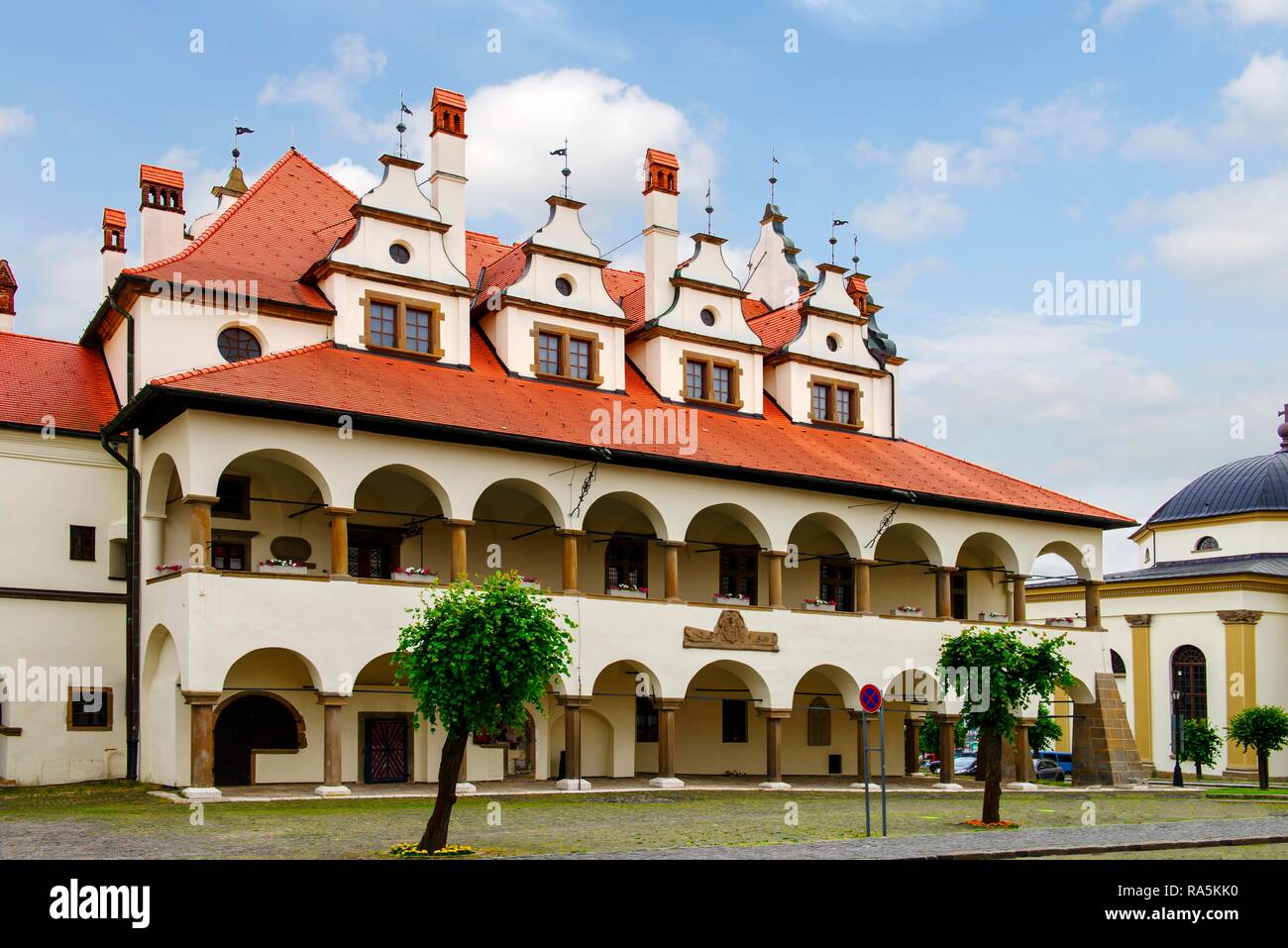 Il Municipio, Levoca, Leutschau, Zipser Terra, Slovacchia Foto Stock