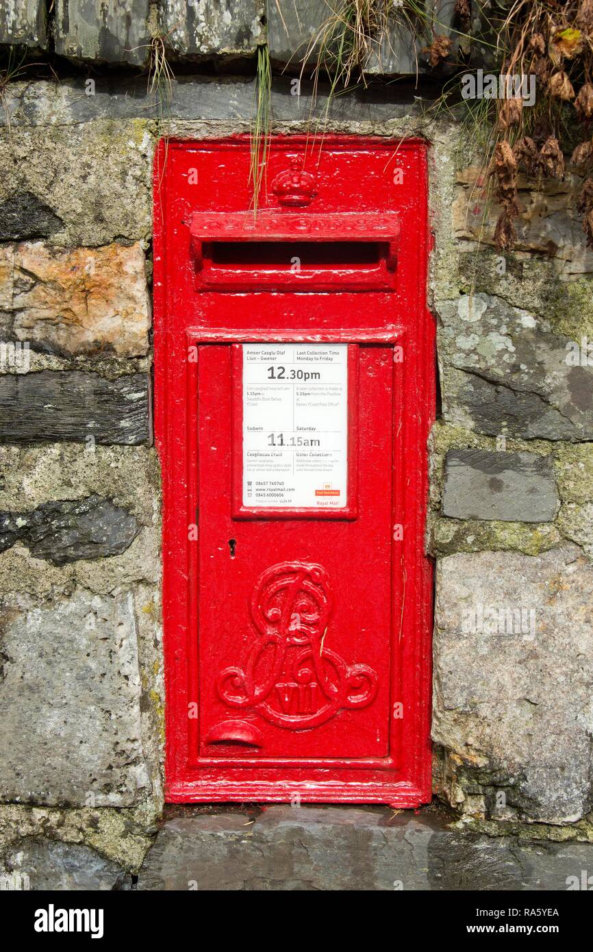 Letterbox, Betws-y-Coed, Wales, Regno Unito, Europa, PublicGround Foto Stock