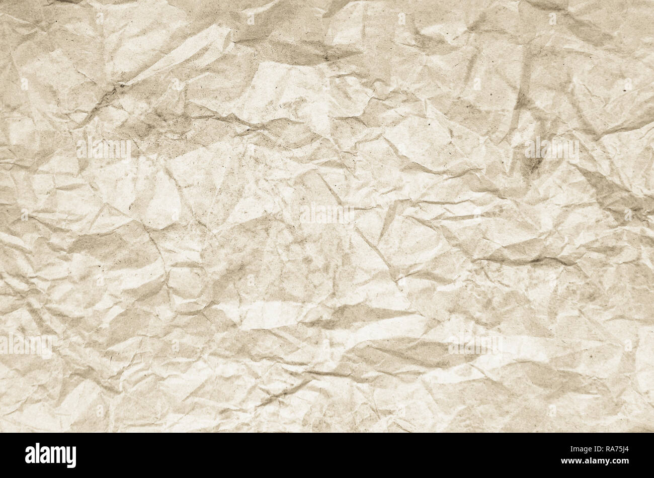 Texture sporca di vecchi crumpled carta rossa. Texture di carta accartocciata sfondi per il design Foto Stock