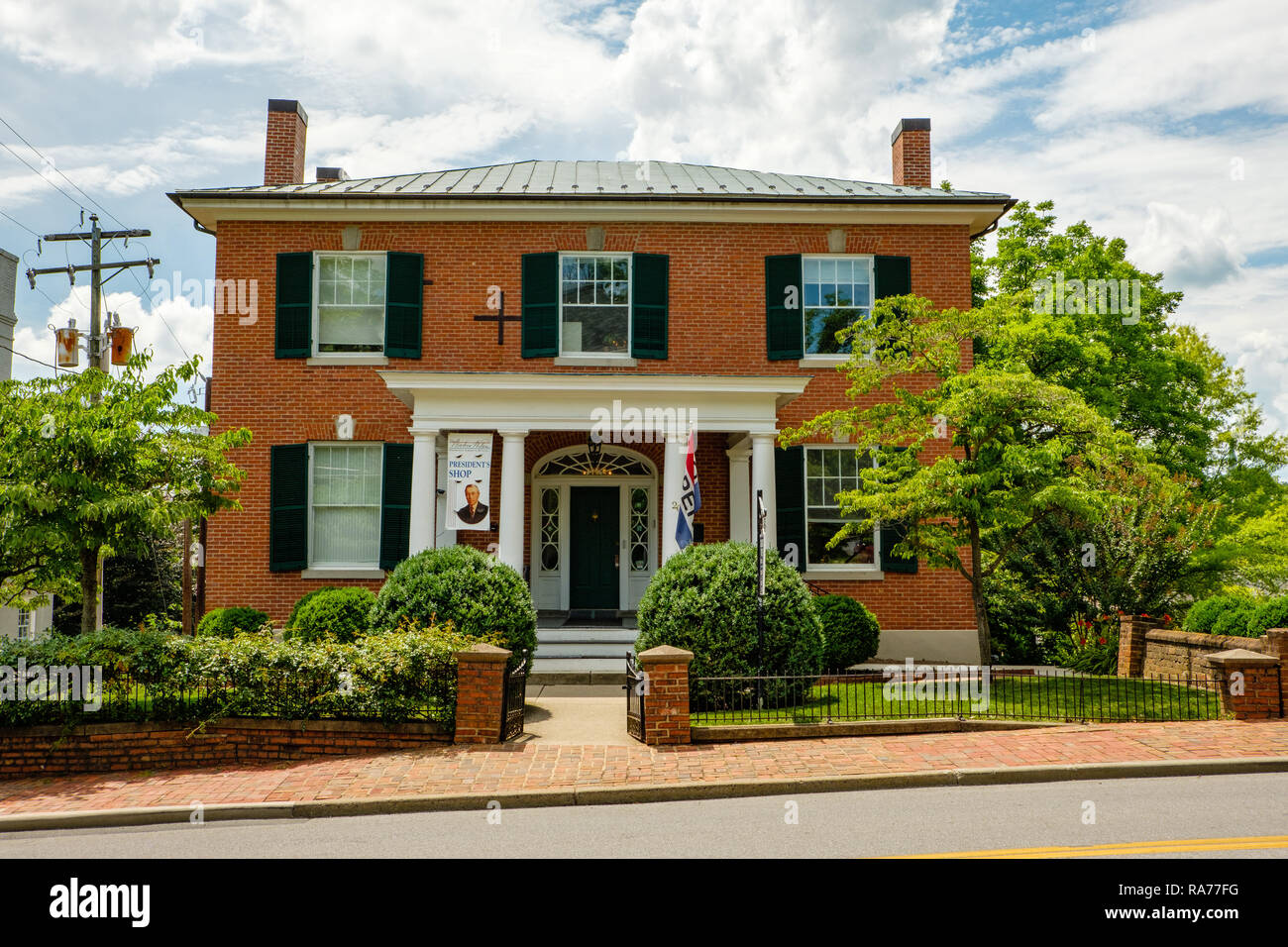 Woodrow Wilson Presidential Library and Museum, 20 North Coalter Street, Staunton, Virginia Foto Stock