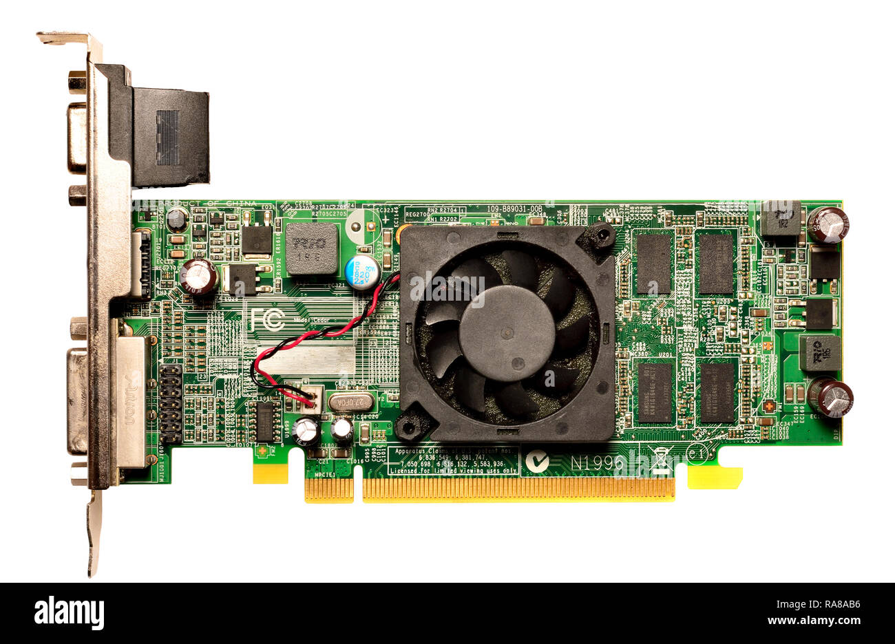 Computer graphics card Foto Stock
