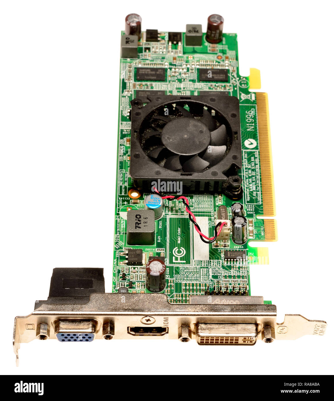 Computer graphics card Foto Stock