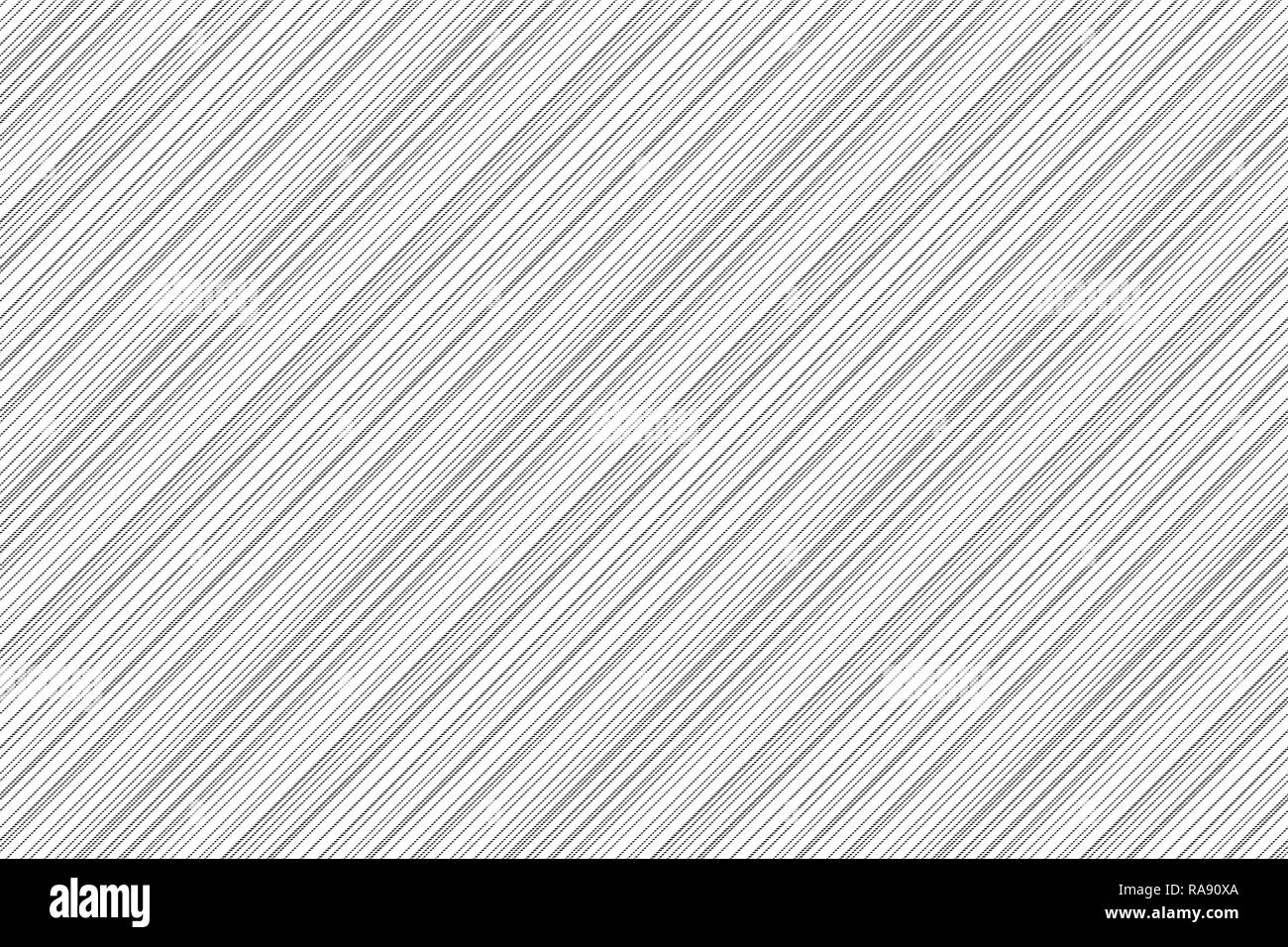 Abstract linee a strisce nero sfondo bianco. Illustrazione Vettoriale. Illustrazione Vettoriale