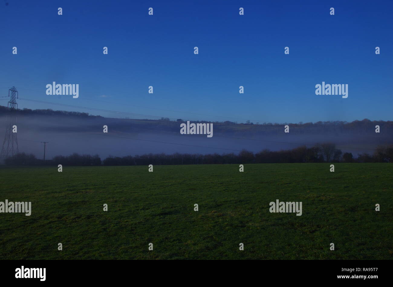 Slaughterford. La Macmillan modo. A lunga distanza trail. Wiltshire. In Inghilterra. Regno Unito Foto Stock