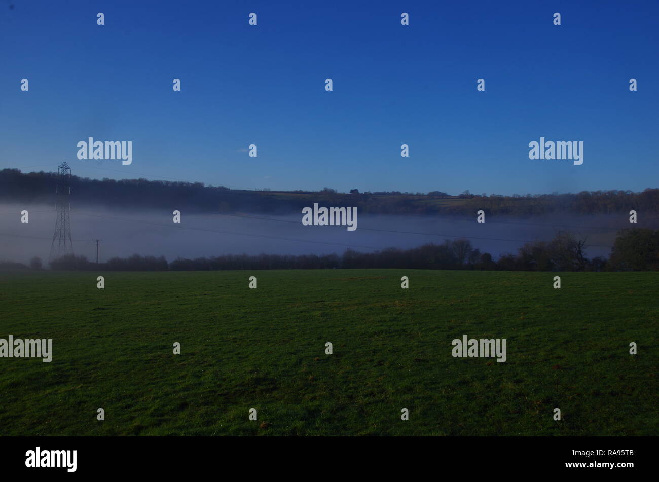 Slaughterford. La Macmillan modo. A lunga distanza trail. Wiltshire. In Inghilterra. Regno Unito Foto Stock