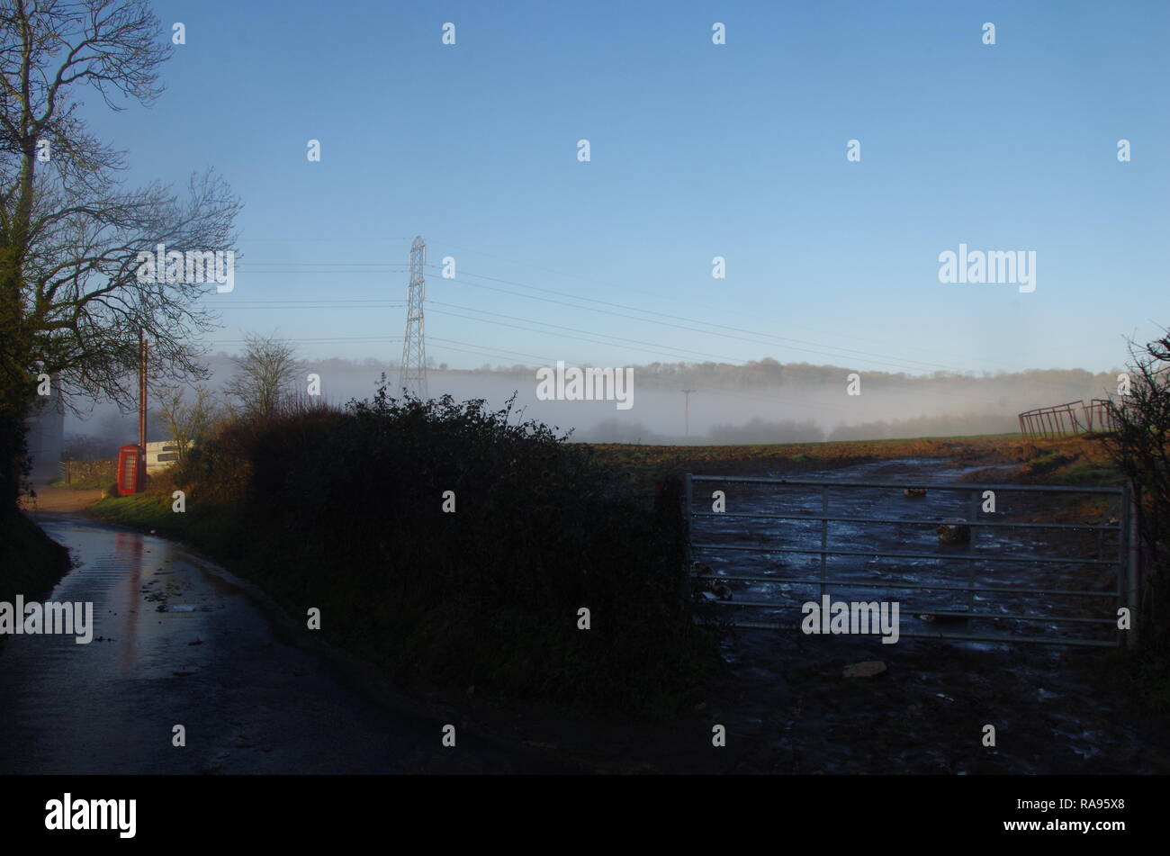 Slaughterford. La Macmillan modo. A lunga distanza trail. Wiltshire. In Inghilterra. Regno Unito Foto Stock