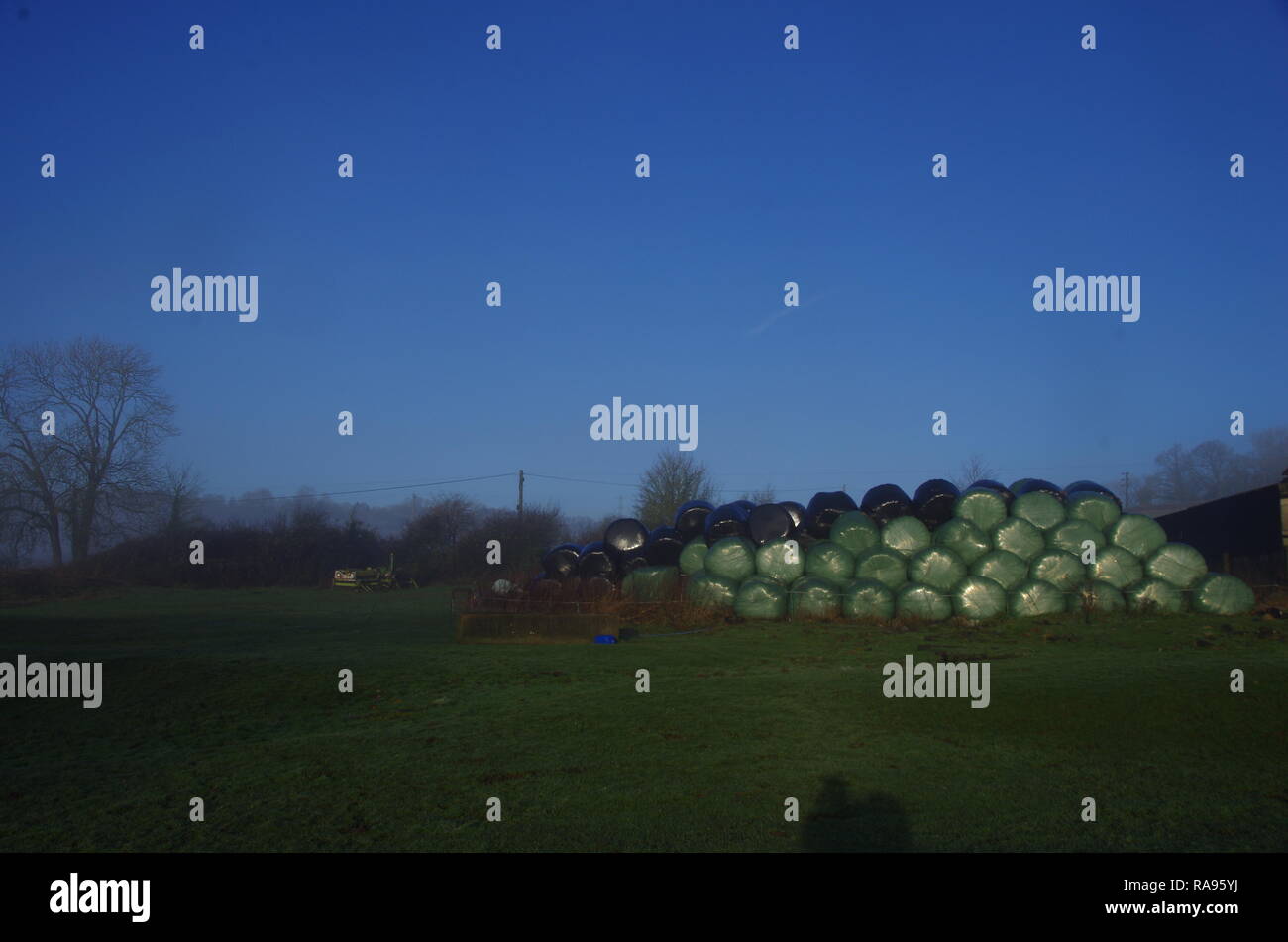 Slaughterford. La Macmillan modo. A lunga distanza trail. Wiltshire. In Inghilterra. Regno Unito Foto Stock