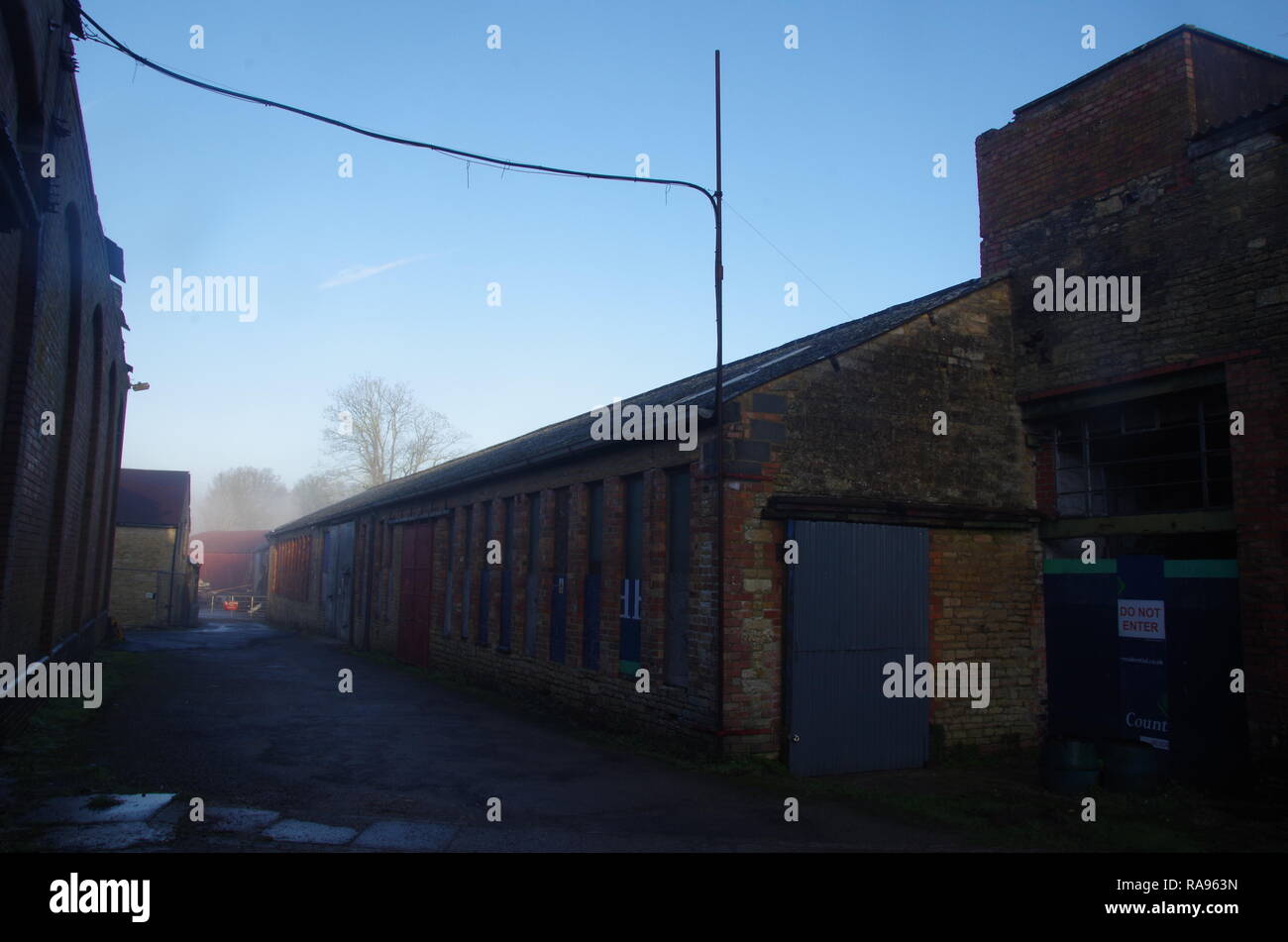 Slaughterford. La Macmillan modo. A lunga distanza trail. Wiltshire. In Inghilterra. Regno Unito Foto Stock