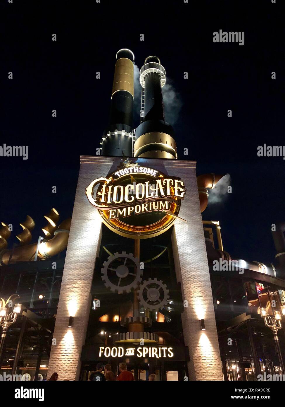 Cioccolato Toothsome Emporium & festa appetitosa cucina Foto Stock