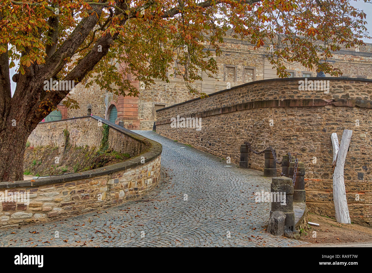 Fortezza Ehrenbreitstein Foto Stock