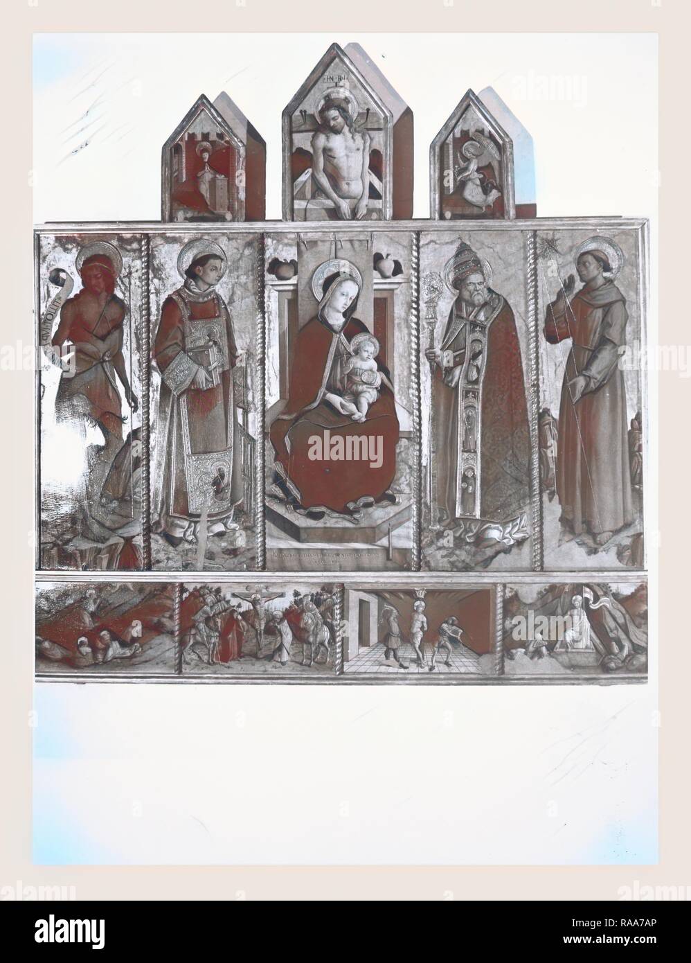 Marche Urbino Palazzo Ducale, Galleria Nazionale delle Marche, questa è la mia Italia, il paese italiano di visual reinventato Foto Stock