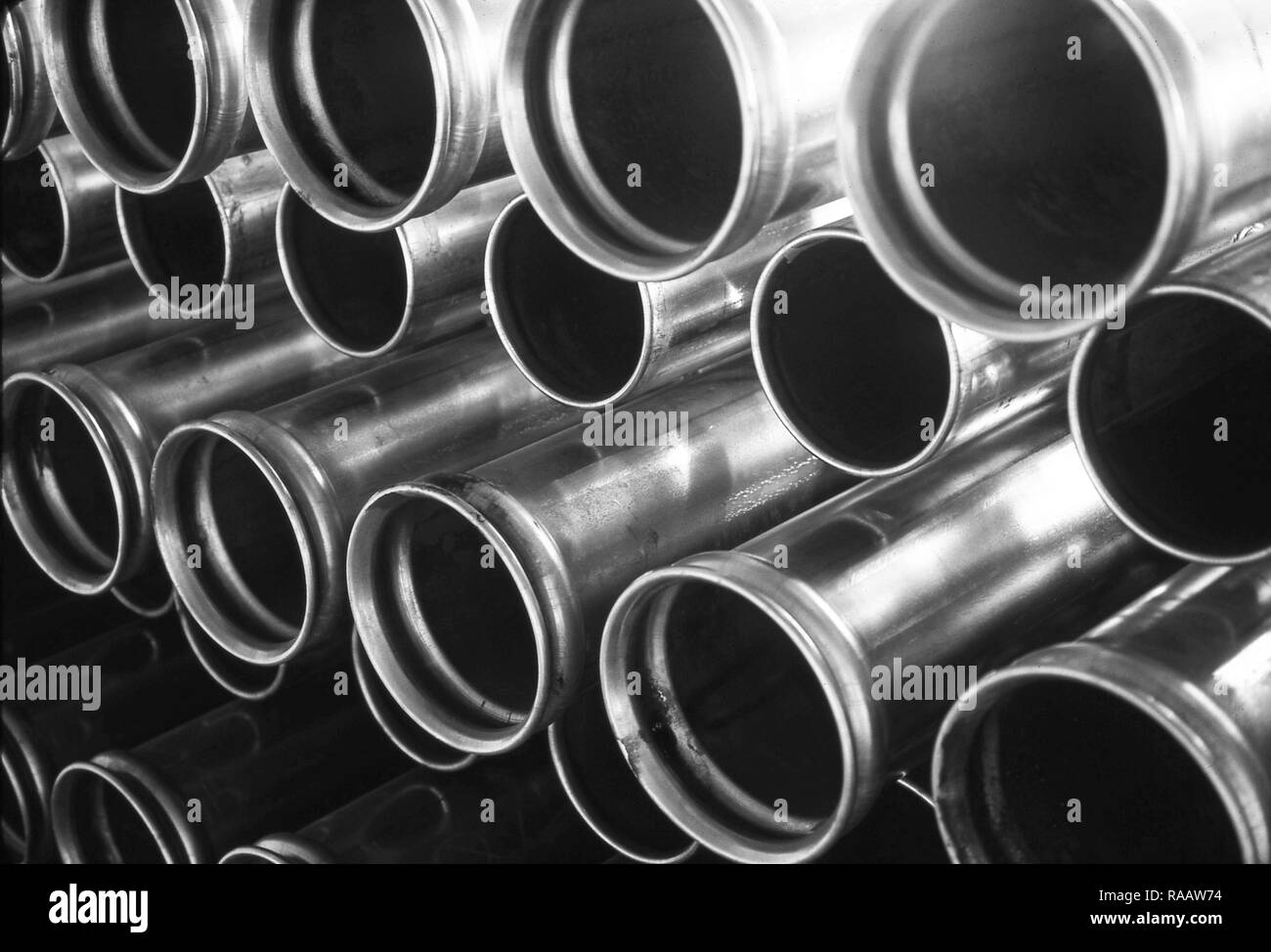 Pipeline di irrigazione Foto Stock