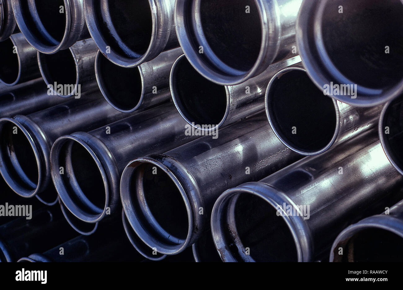 Pipeline di irrigazione Foto Stock