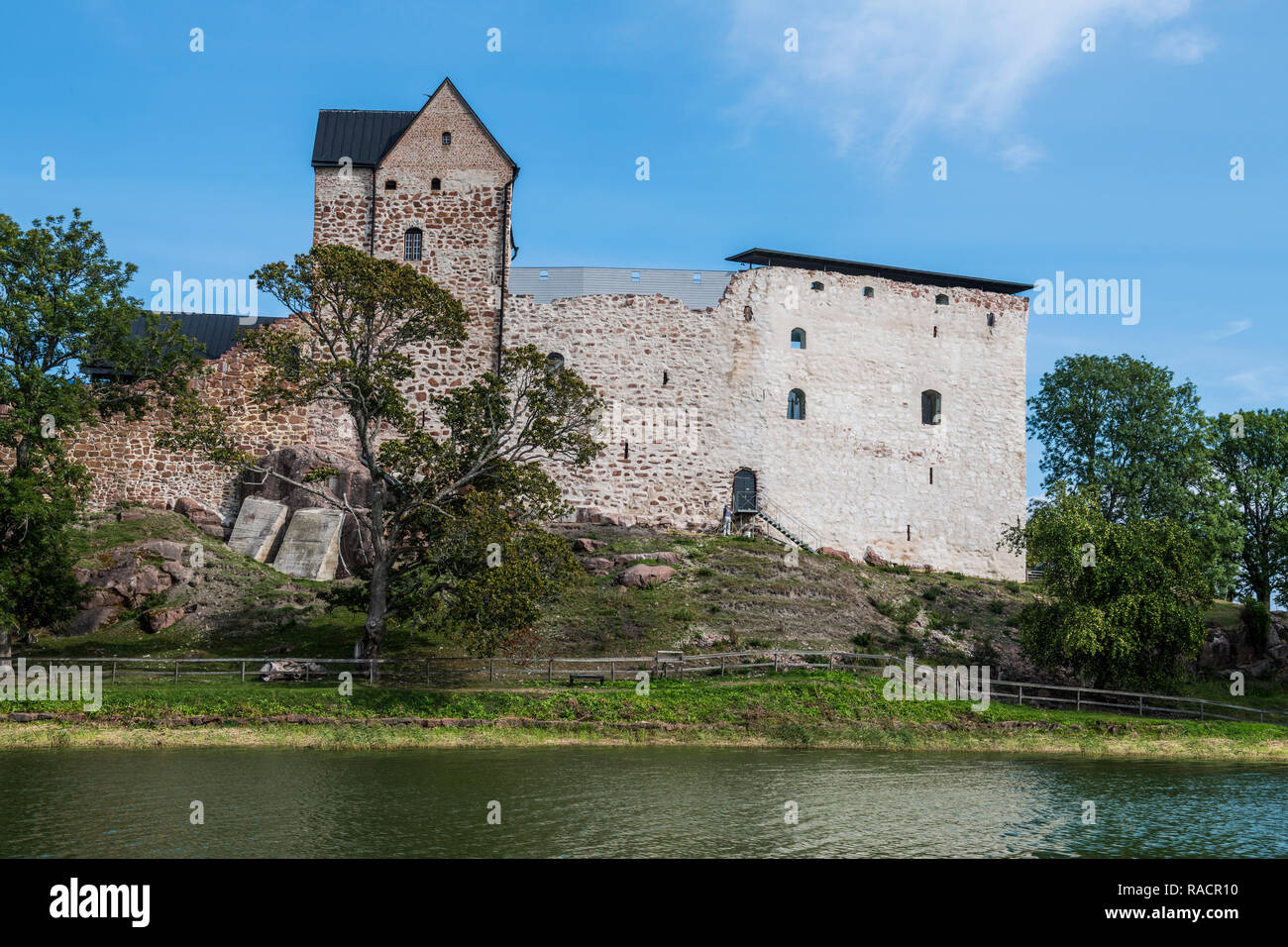 Il castello di Kastelholm, Aland, Finlandia, Europa Foto Stock