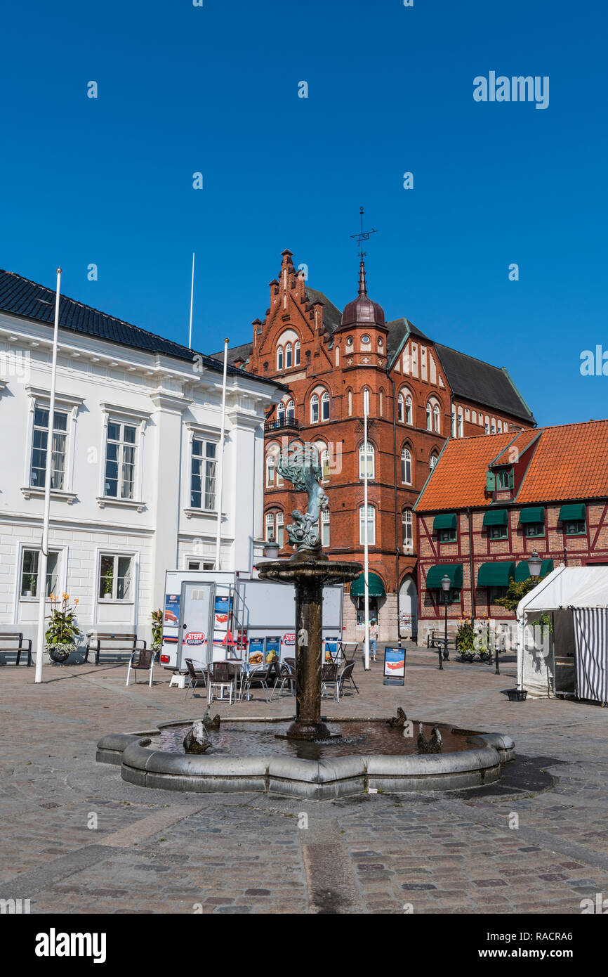 Città storica di Ystad, Svezia, Scandinavia, Europa Foto Stock