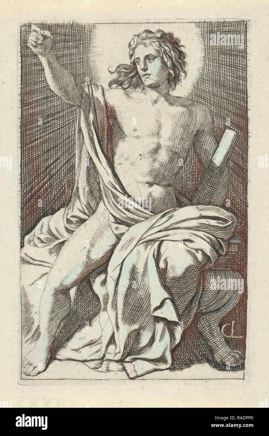 Apollo, Gerard de Lairesse, 167. Reinventato da Gibon. Arte Classica con un tocco di moderno reinventato Foto Stock