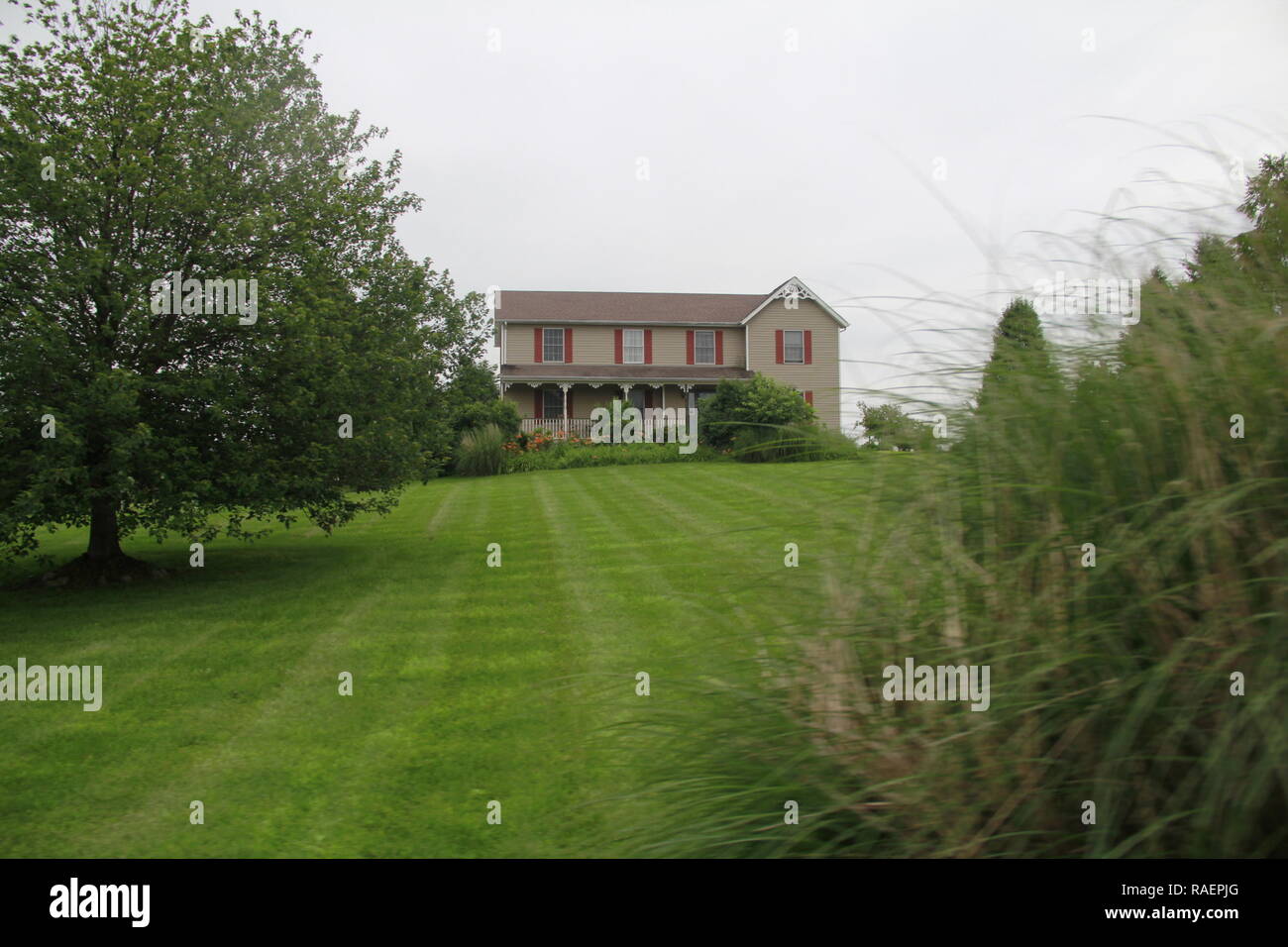 Paesaggio, casa, Terra Natura, country house Foto Stock