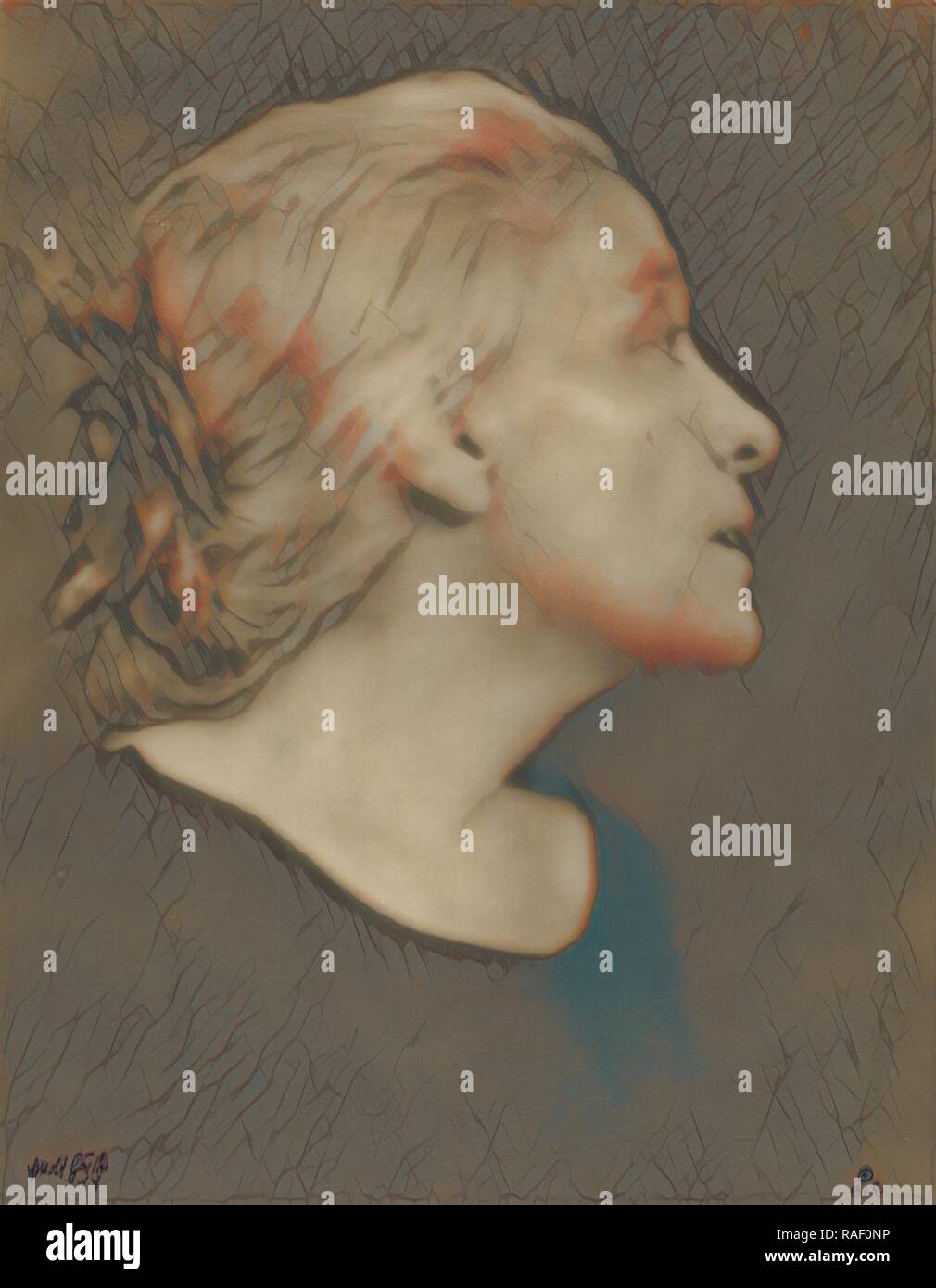 Eleanora Duse, Arnold Genthe (American, nato in Germania, 1869 - 1942), 1925, gelatina silver stampa, 31,4 x 24,5 cm (12 3, reinventato Foto Stock