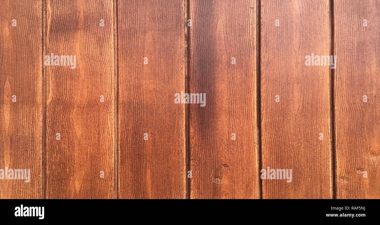 In legno marrone texture di sfondo, rovere scuro di weathered distressed lavato legno con vernice sbiadita paint mostra woodgrain texture. Lavare listoni in legno duro Foto Stock