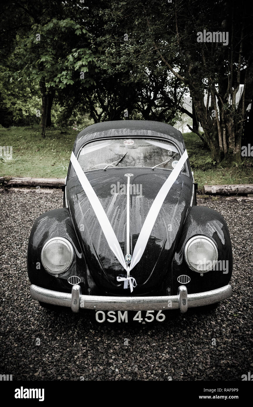 Classic VW Beetle auto nozze Foto Stock