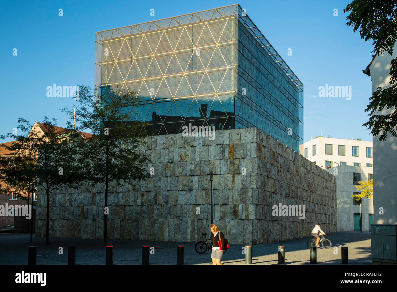 Sinagoga ebraica, Monaco di Baviera, Germania Foto Stock