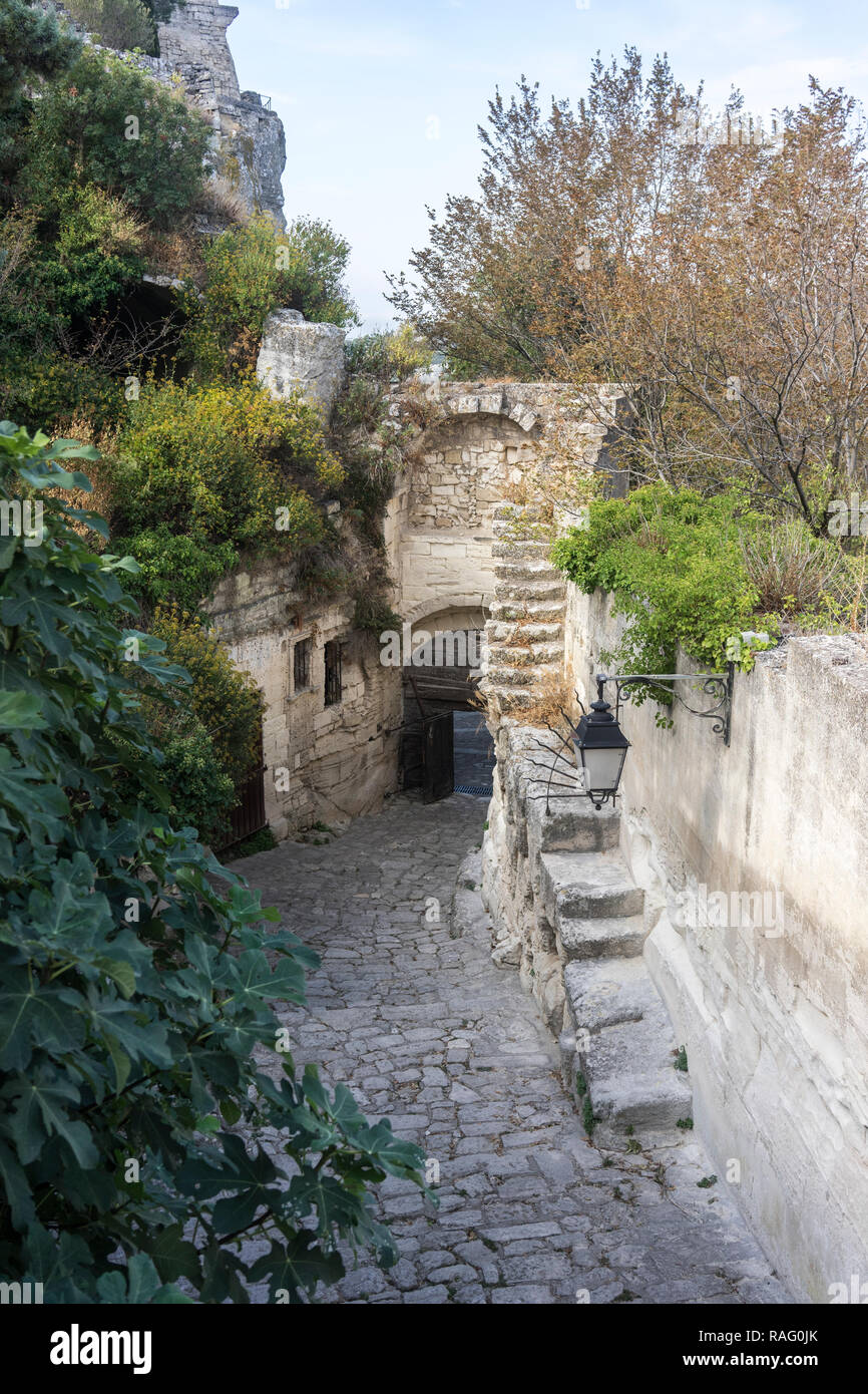 Paesaggi urbani e architettura nella regione di Avignone e Provenza, Francia meridionale Foto Stock