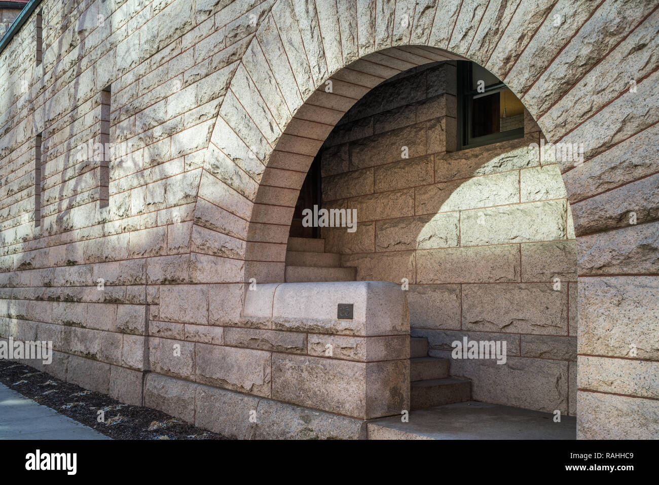 Glessner House, pietra miliare di Chicago nella prateria Avenue District progettato da Henry Hobson Richardson Foto Stock