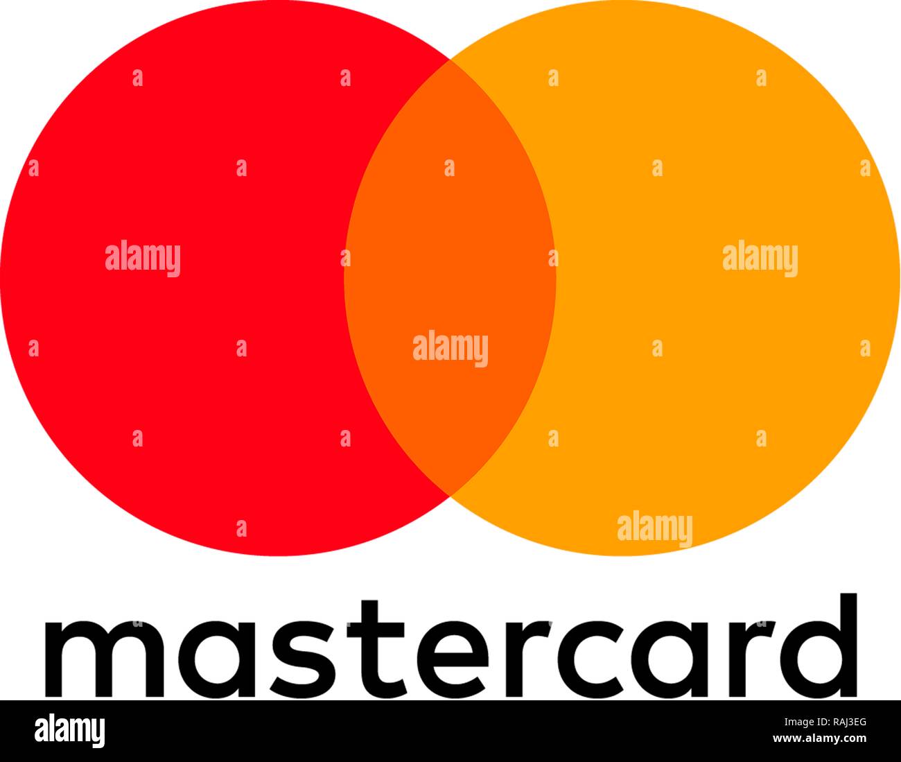 Master Card Logo, società di carte di credito, Germania Foto Stock