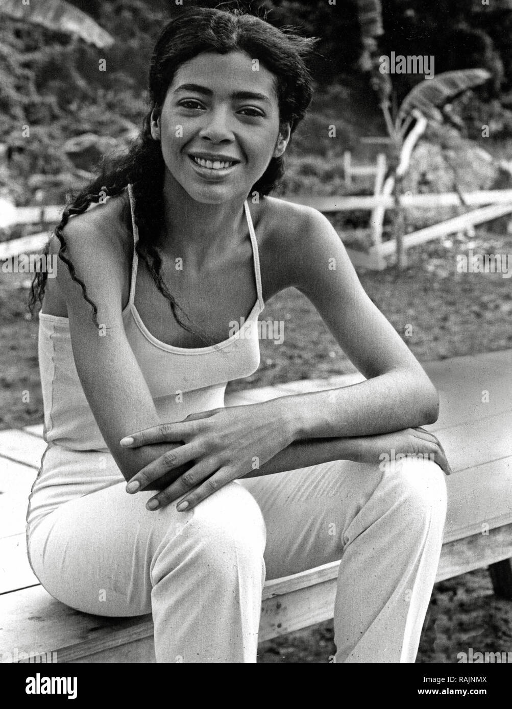 Foto pubblicitaria di Irene cara, circa 1981 file Reference # 33636 919THA Foto Stock