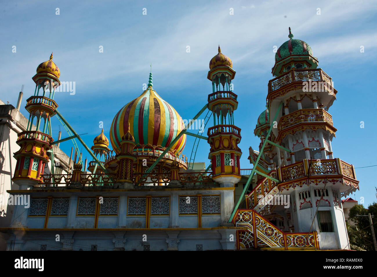 La Moschea Chandanpura. Chittagong, Bangladesh. Foto Stock