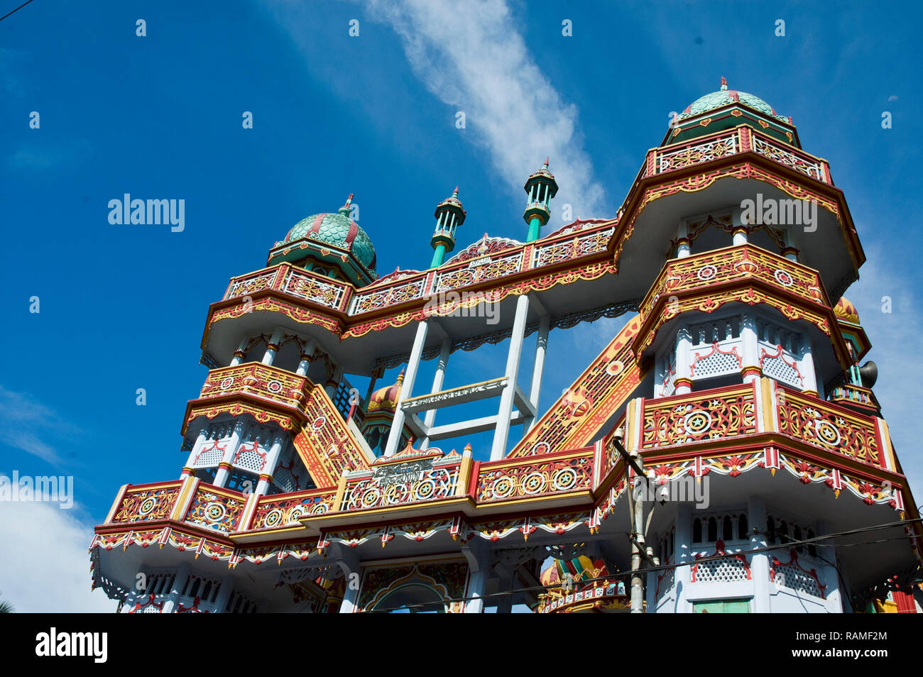 La Moschea Chandanpura. Chittagong, Bangladesh. Foto Stock